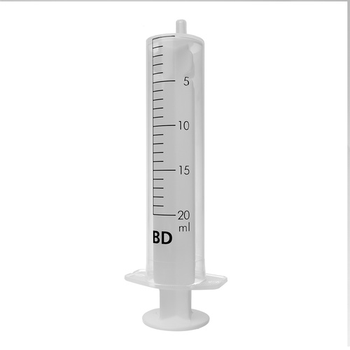 Injekční stříkačka BD Discardit - dvojdílná, Luer-Slip, 20 ml